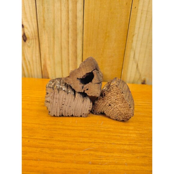 Collection of 3 Unique Vintage Rustic Live Edge Candle Holders - Picture 13 of 13